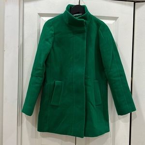 Jcrew Factory wool coat green 0